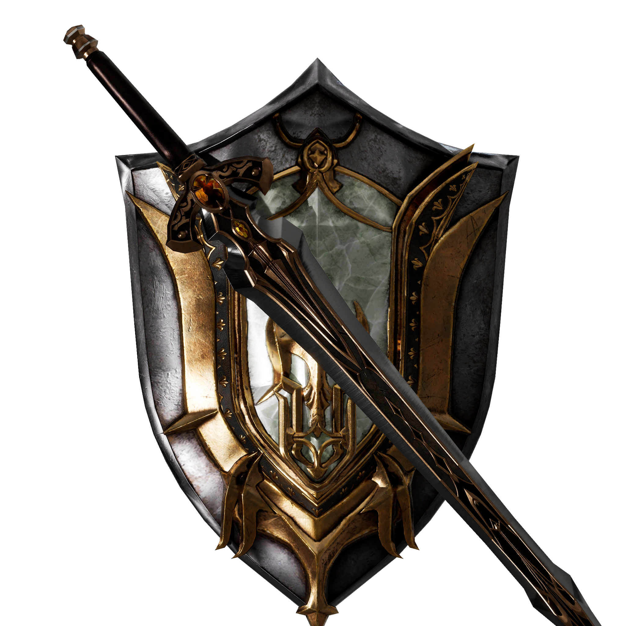 Tracker's Sword and Shield