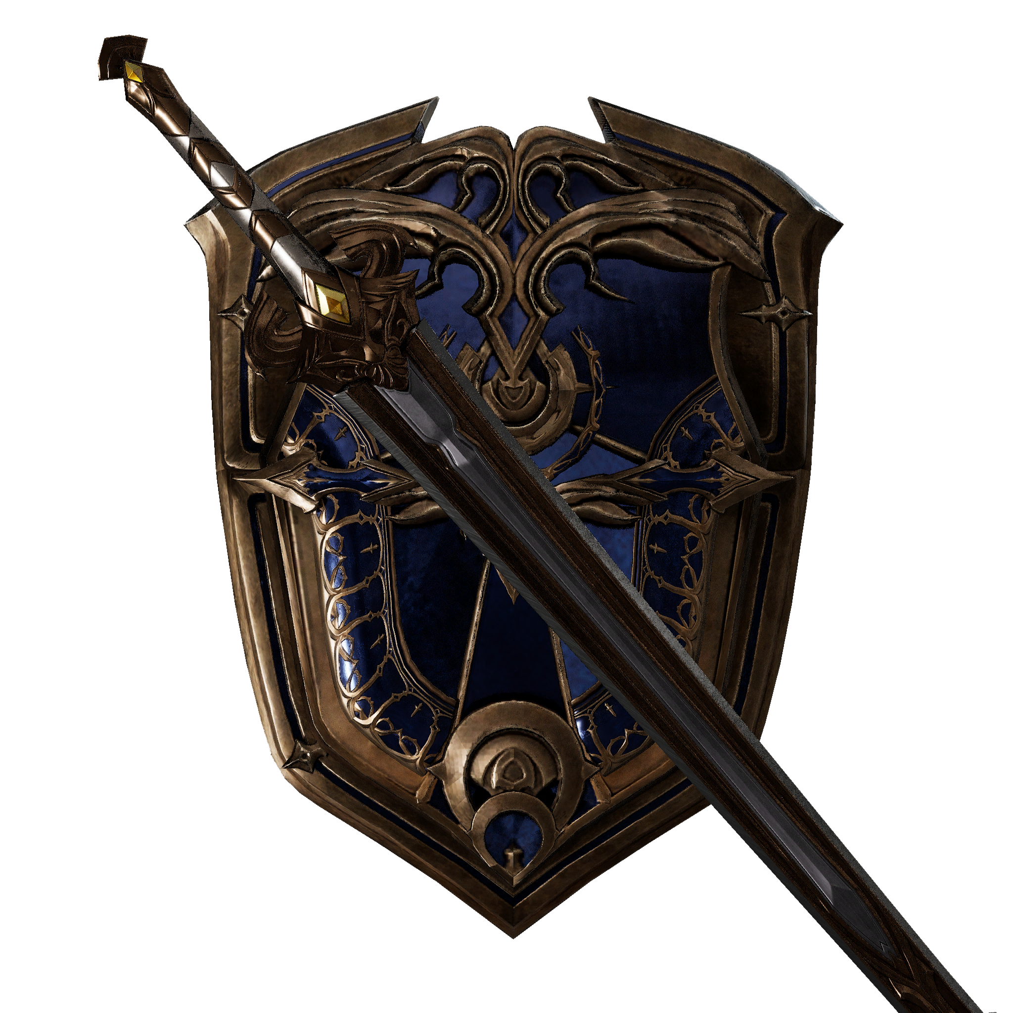 Invader's Sword and Shield