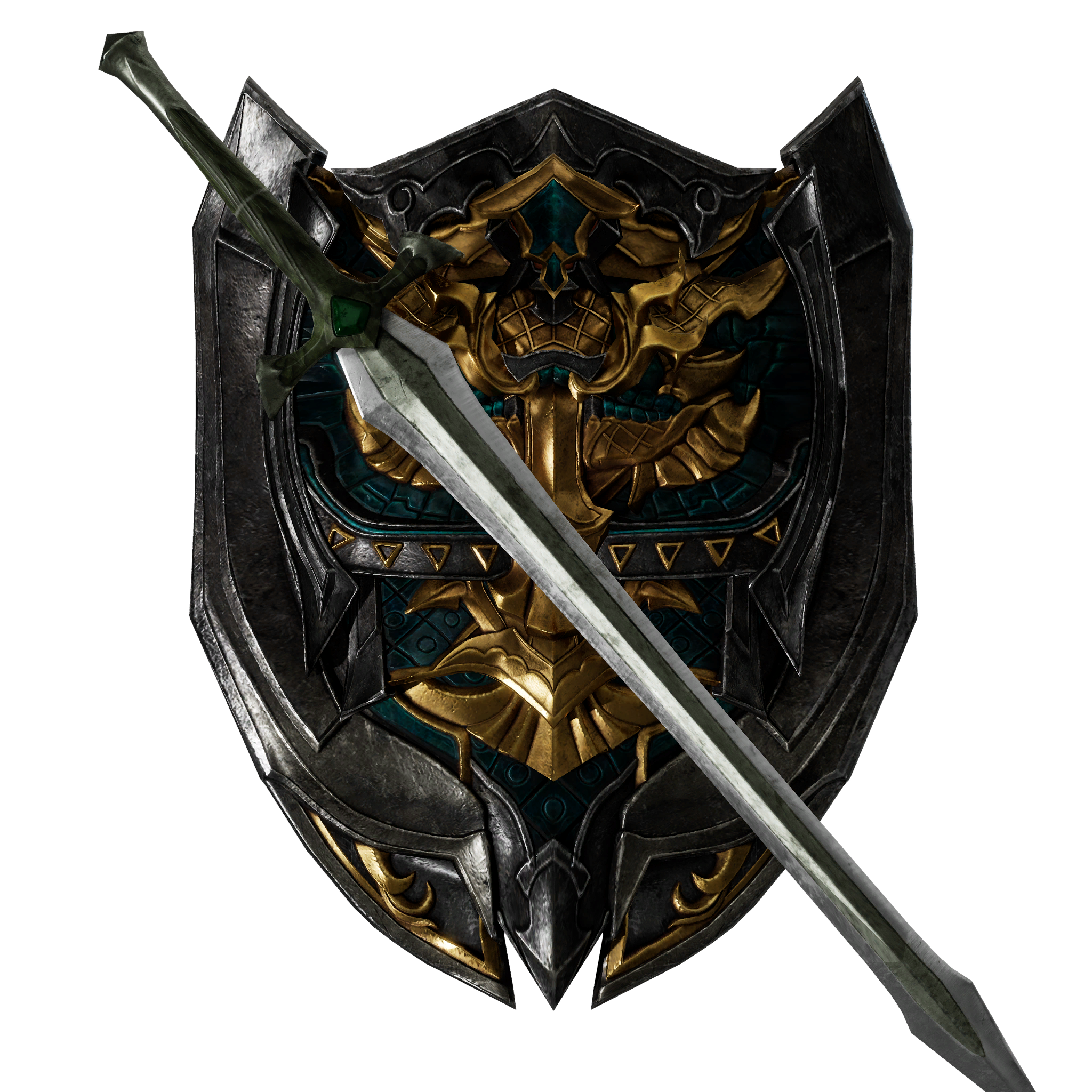 Beast Slayer's Sword and Shield