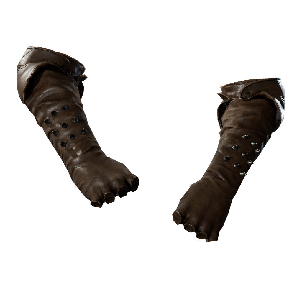 Spiked Guerillas Gloves