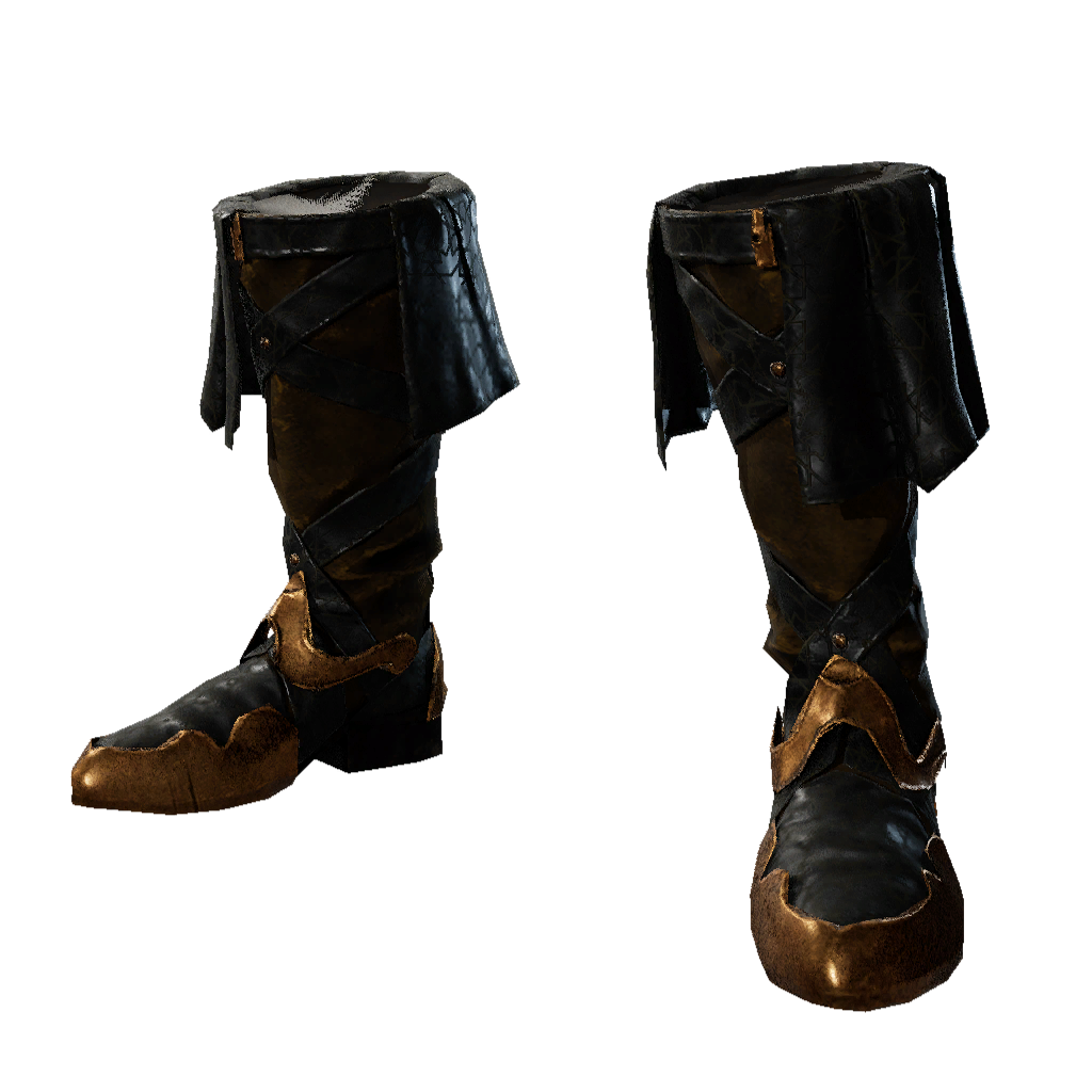 Shadowserpent Gilded Boots