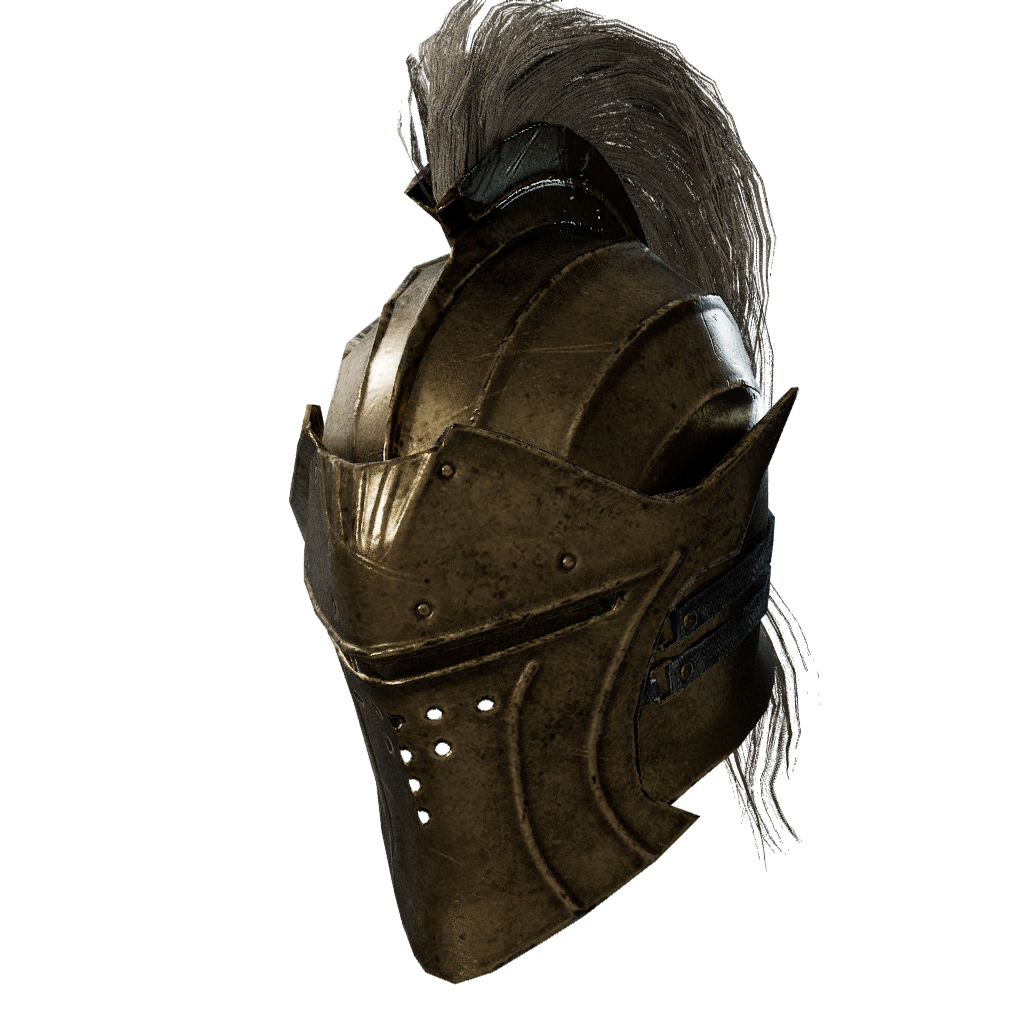 Golden Knight Great Helm
