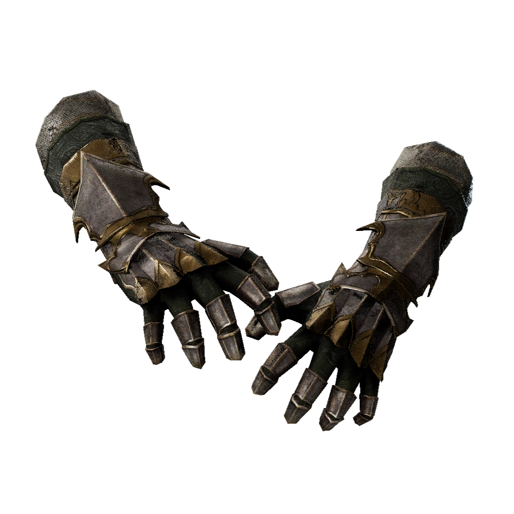 Tarnished Steel Gauntlets