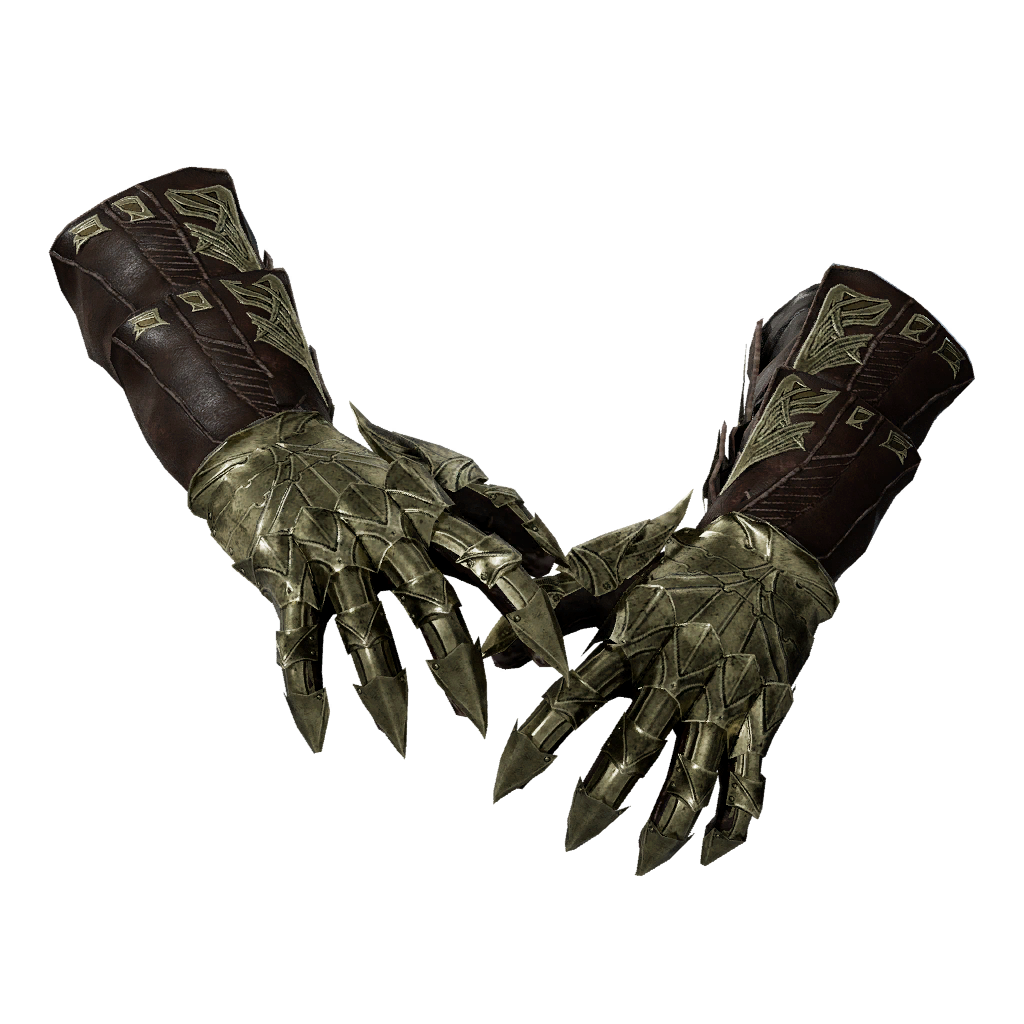Golden Scale Gauntlets