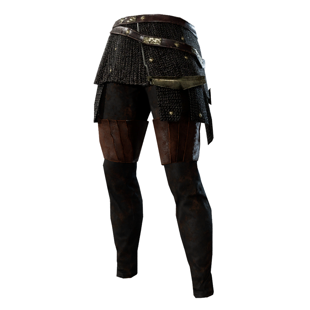 Crimson Chain Leggings