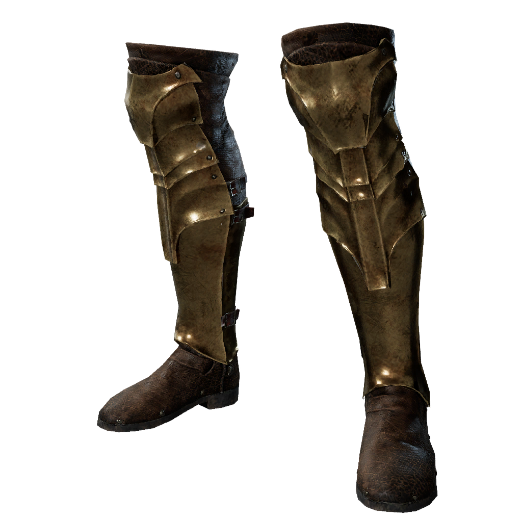 Gladiator Plate Boots